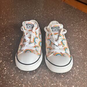 Converse Chuck Taylor All Star Low Rainbow Sneakers Youth size 10